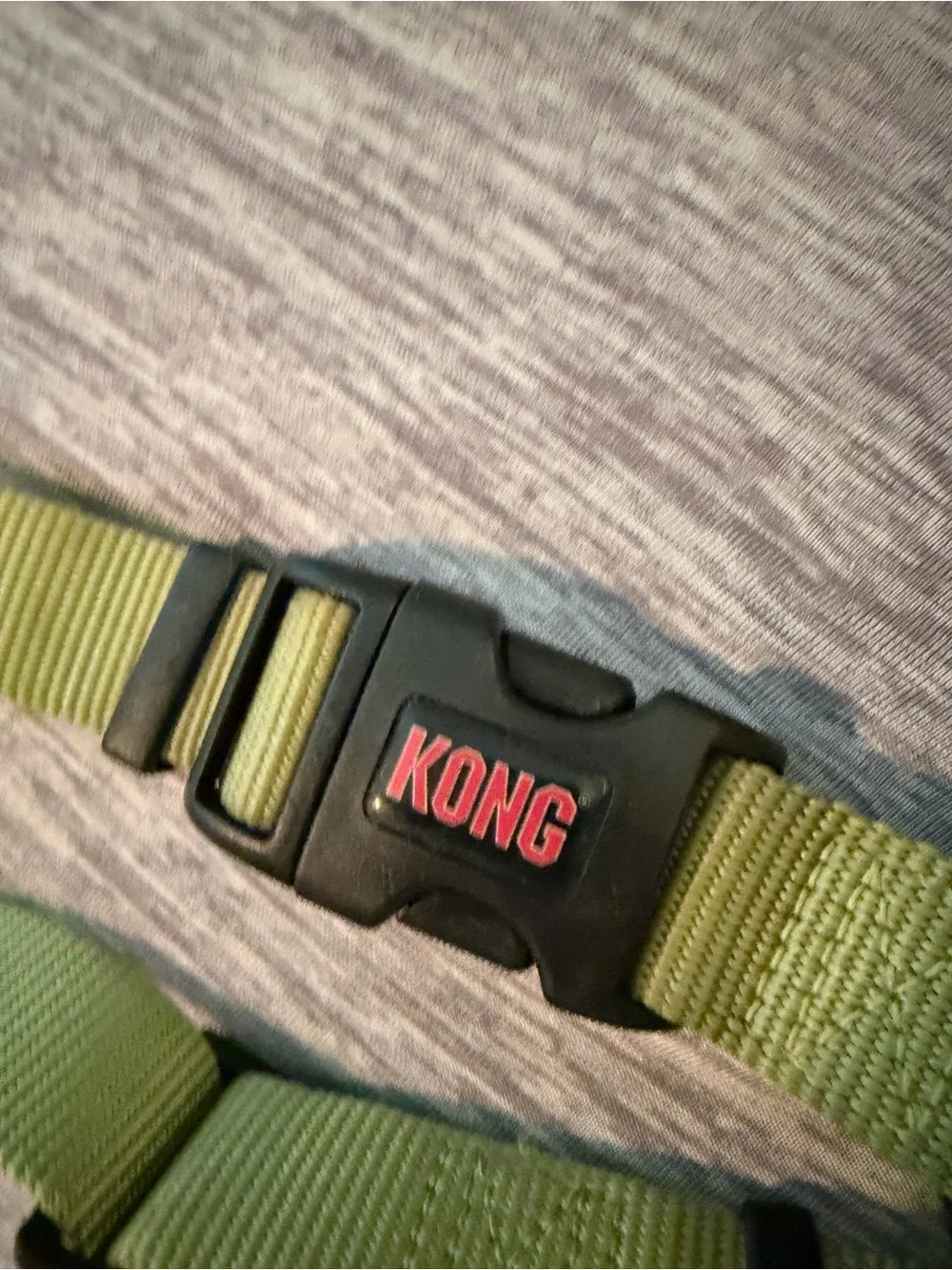 NEW! KONG Dog Harness Size XL Green Black Padded Handle Adjustable